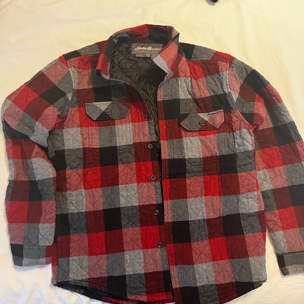 Eddie Bauer insulated shirt jacket shacet Men’s Medium